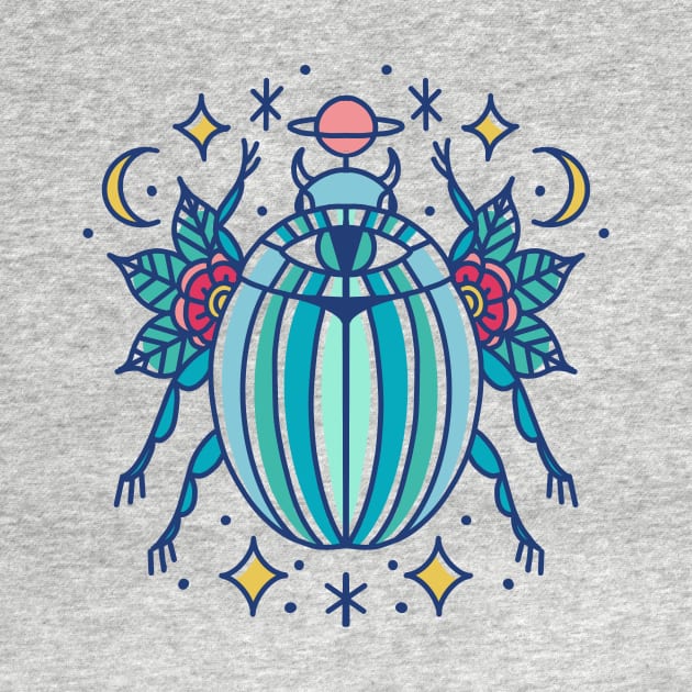 Lucky scarab by Paolavk